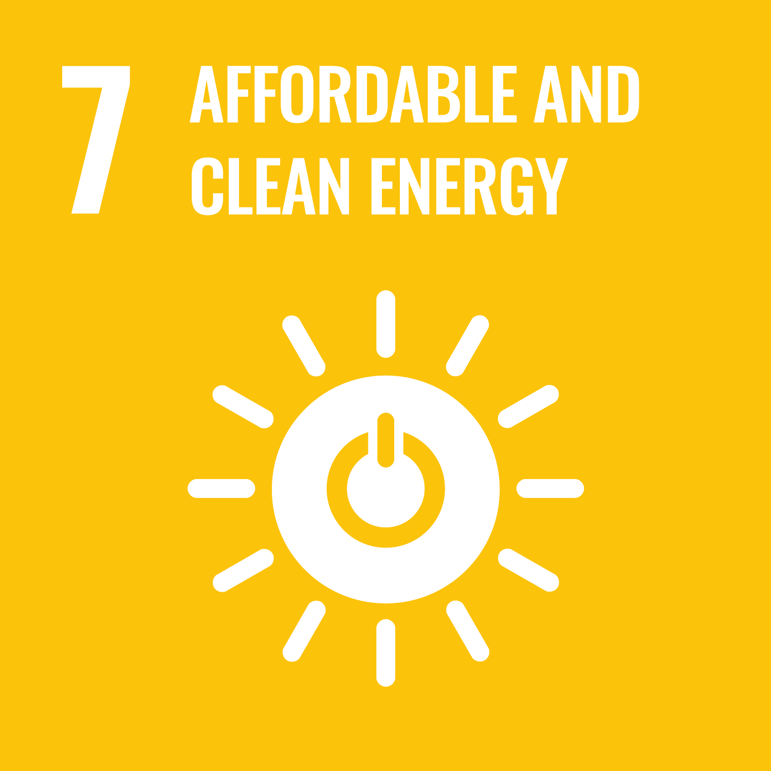 SDG 7-Affordable and clean energy