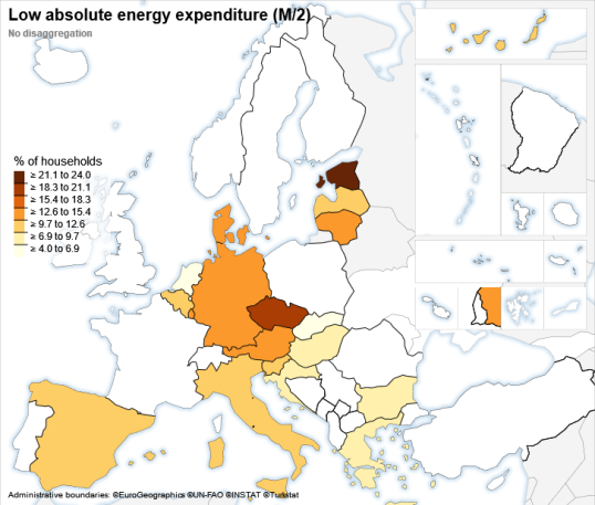 low absolute energy expenditure indicator