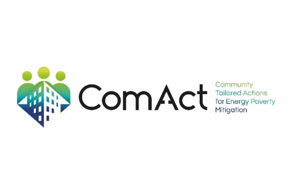 ComAct Logo. Community Tailored Actions for Energy Poverty Mitigation